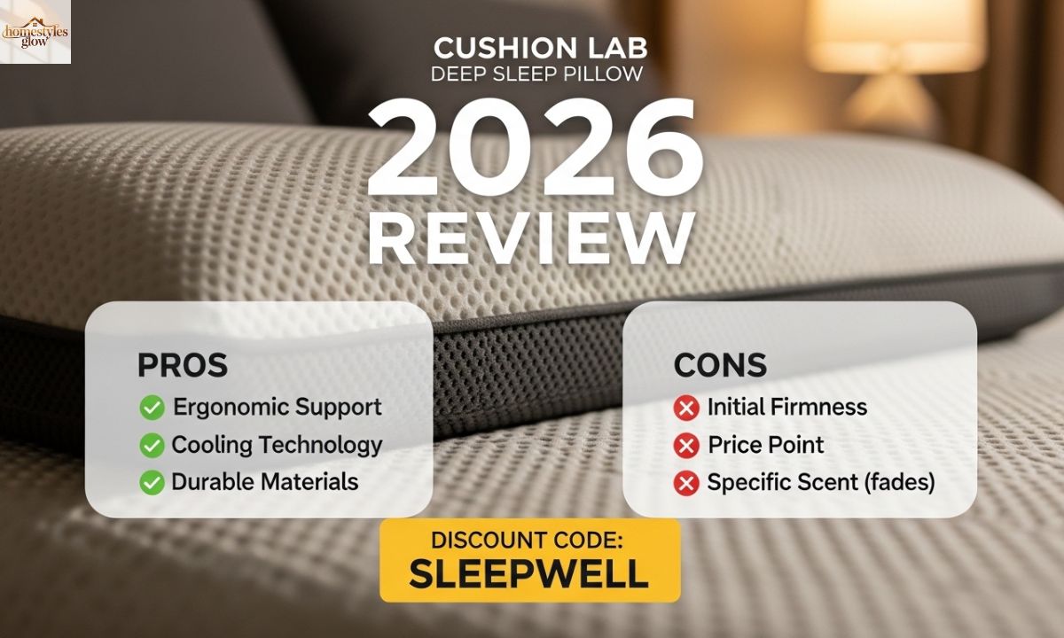 Cushion Lab Deep Sleep Pillow Review (2026) Honest Pros, Cons & Discount Code